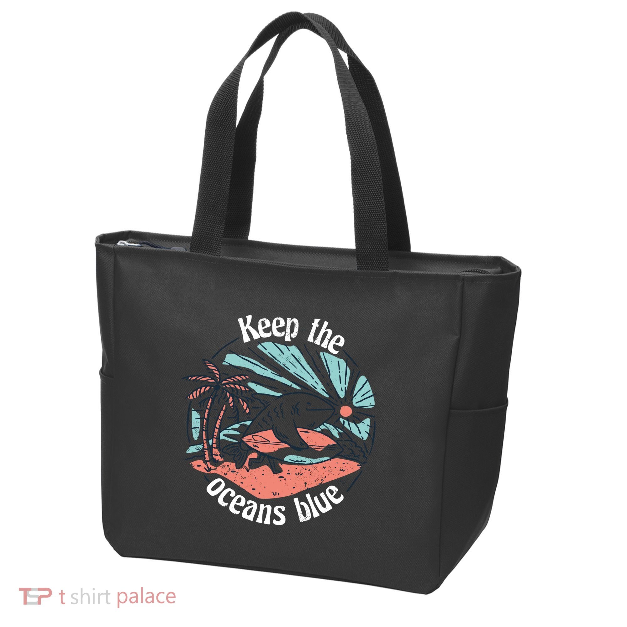 Keep The Ocean Blue Tote Bag