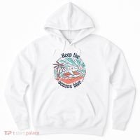 Keep The Ocean Blue Hoodie thumb 0