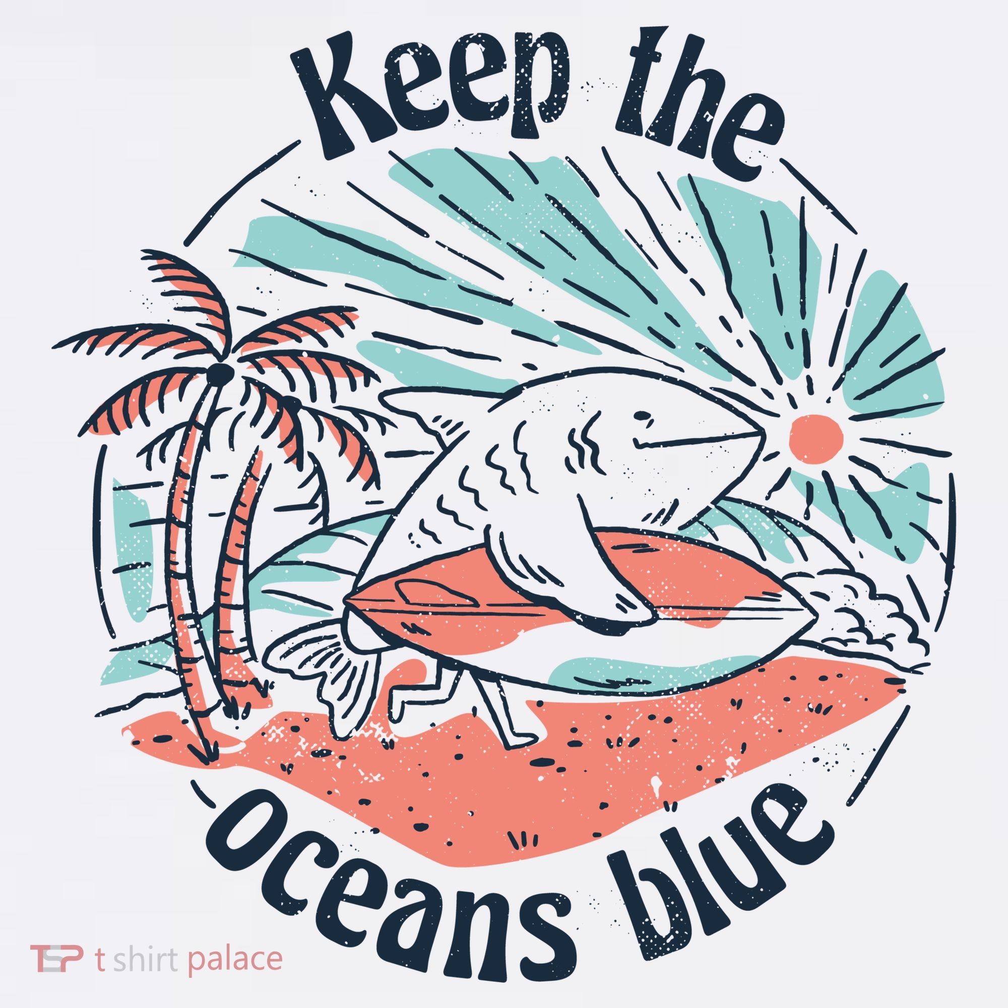 Keep The Ocean Blue Hoodie