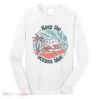 Keep The Ocean Blue Long Sleeve Shirt thumb 0