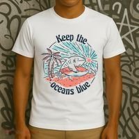 Keep The Ocean Blue T-Shirt thumb 3