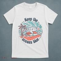 Keep The Ocean Blue T-Shirt thumb 5