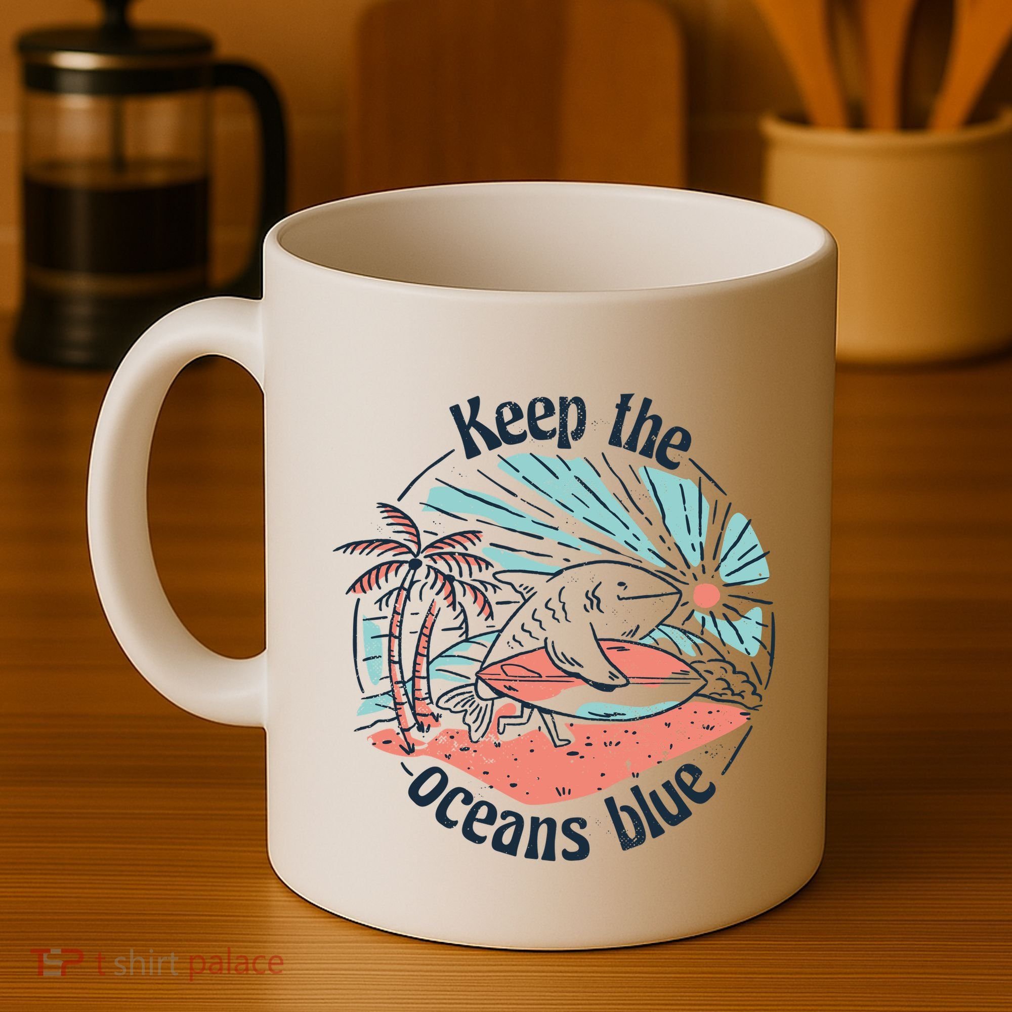 Keep The Ocean Blue Coffee Mug