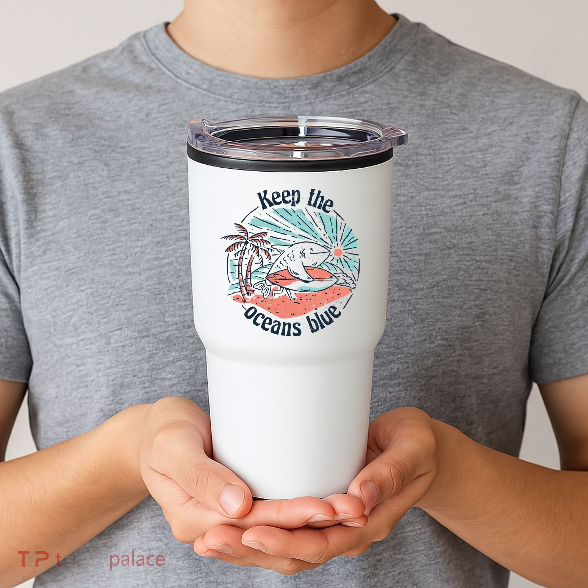 Keep The Ocean Blue Tumbler
