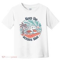 Keep The Ocean Blue Toddler T-Shirt thumb 0