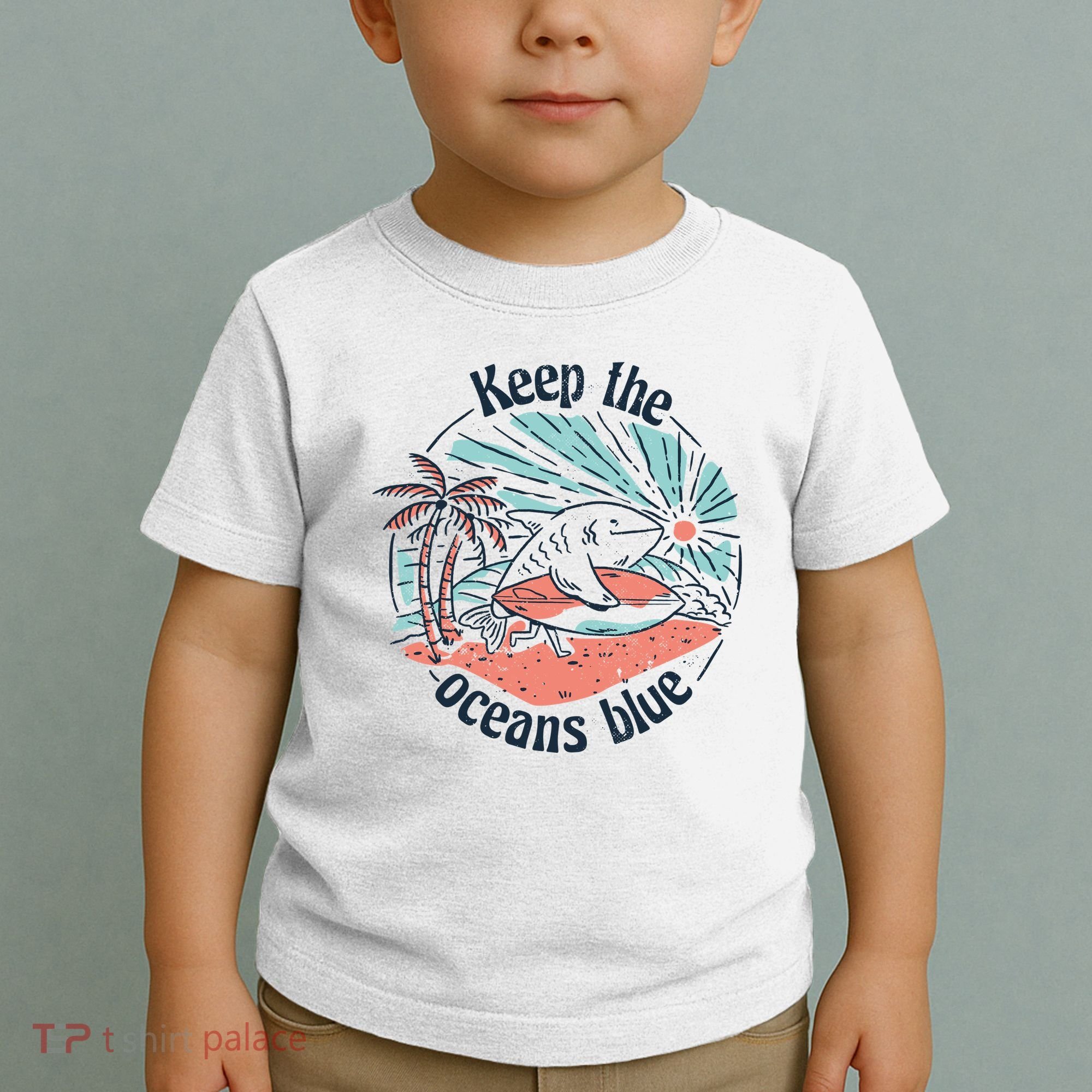 Keep The Ocean Blue Toddler T-Shirt