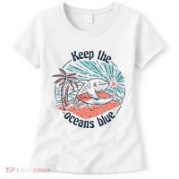 Keep The Ocean Blue Women's T-Shirt thumb 0