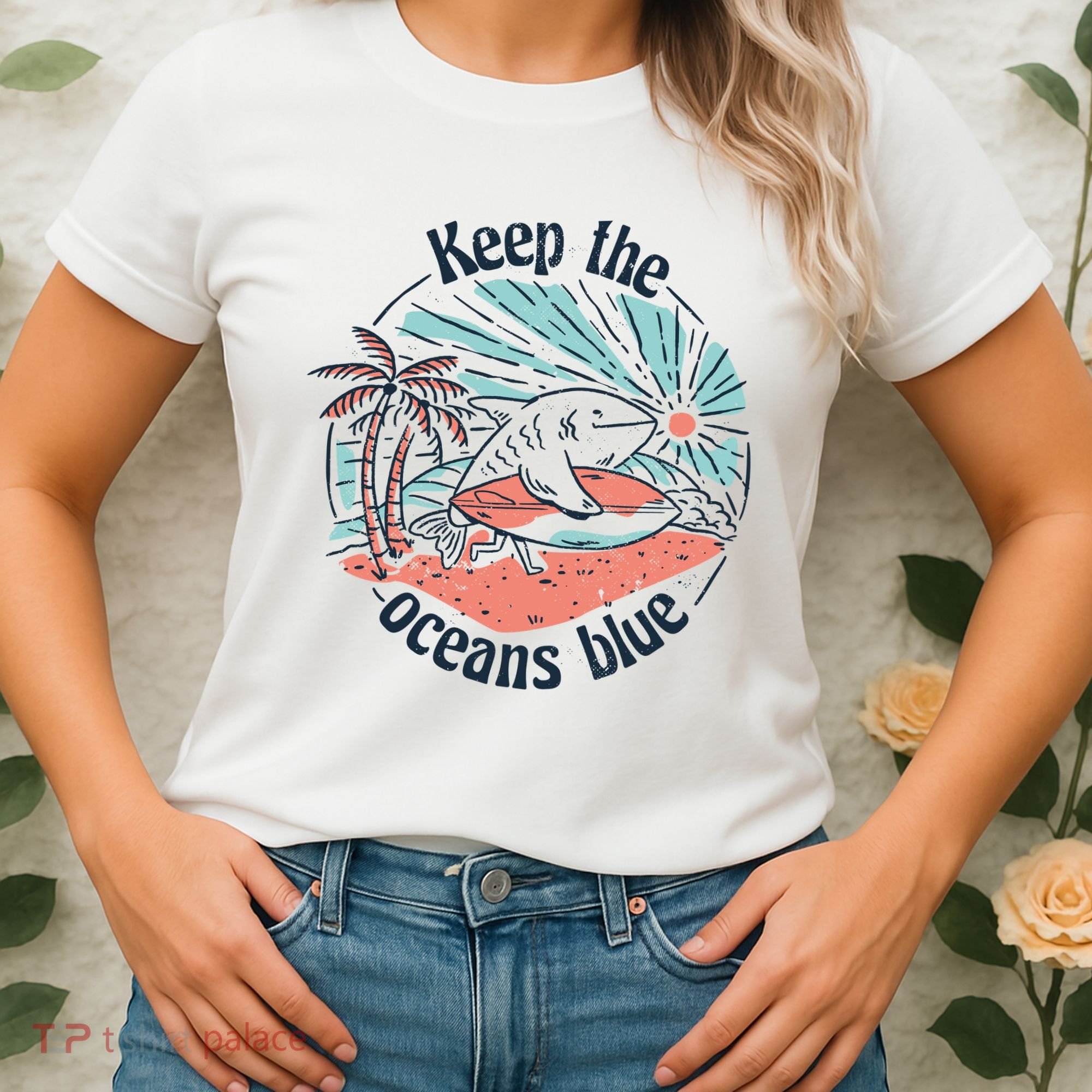 Keep The Ocean Blue Women's T-Shirt