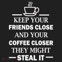 Keep Your Friends Close And Your Coffee Closer Women's Sweatshirt thumb 2