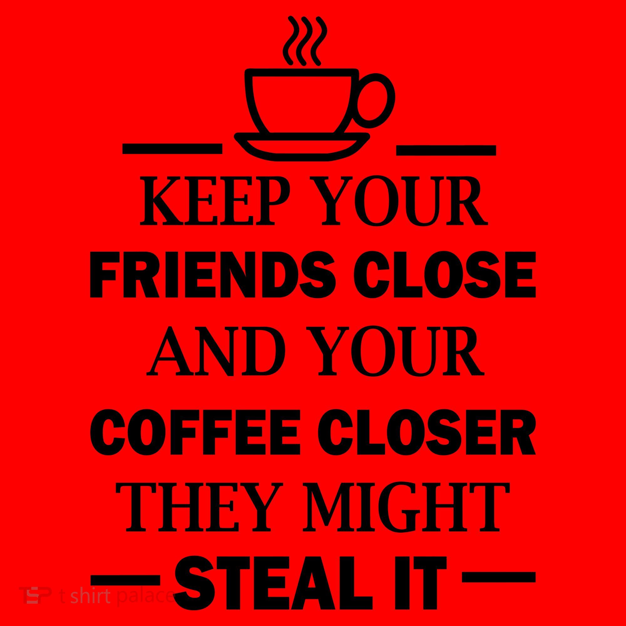 Keep Your Friends Close And Your Coffee Closer Santa Hat