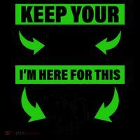 Keep Your Kiss I'm Here For The Beer Coffee Mug thumb 5