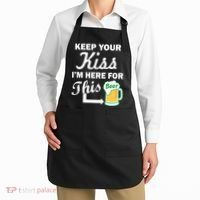 Keep Your Kiss I'm Here For This Beer Apron thumb 2