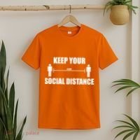 Keep Your Social Distance 6 Feet T-Shirt thumb 2