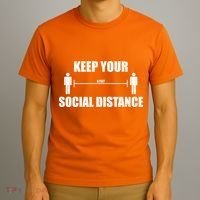 Keep Your Social Distance 6 Feet T-Shirt thumb 3