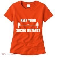 Keep Your Social Distance 6 Feet Women's T-Shirt thumb 0