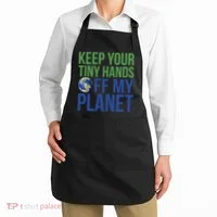 Keep Your Tiny Hads Off My Planet Earth Photo Apron thumb 2