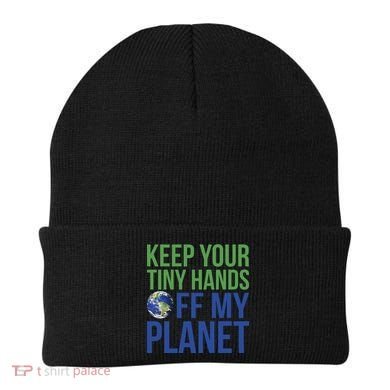 Keep Your Tiny Hads Off My Planet Earth Photo Beanie