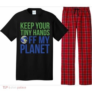 Keep Your Tiny Hads Off My Planet Earth Photo Pajama Set