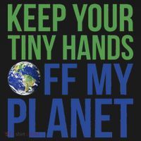 Keep Your Tiny Hads Off My Planet Earth Photo Polo thumb 3