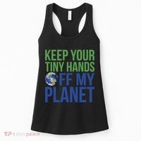 Keep Your Tiny Hads Off My Planet Earth Photo Women's Tank Top thumb 0