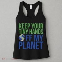 Keep Your Tiny Hads Off My Planet Earth Photo Women's Tank Top thumb 3