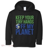 Keep Your Tiny Hads Off My Planet Earth Photo Toddler Hoodie thumb 0