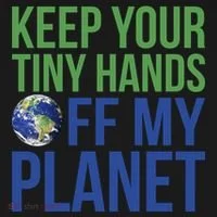 Keep Your Tiny Hads Off My Planet Earth Photo Toddler Hoodie thumb 2