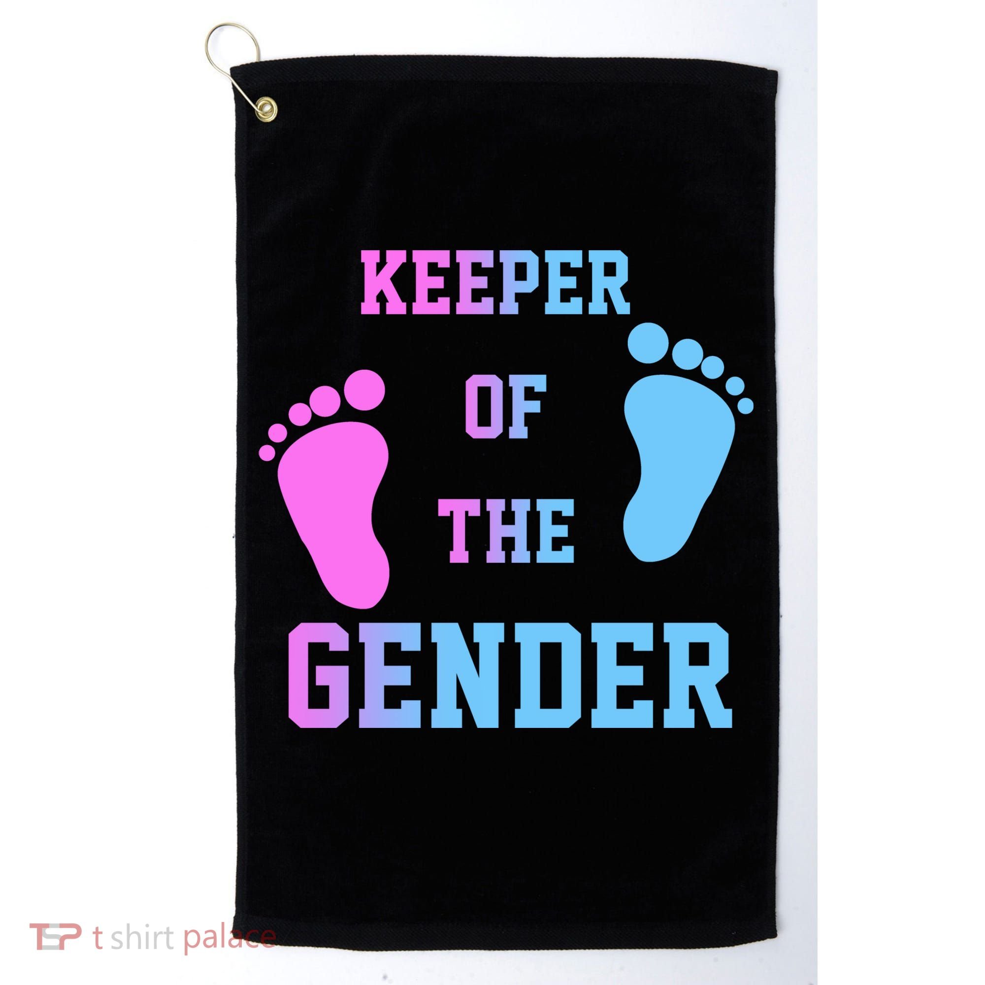 Keeper Of The Gender Golf Towel
