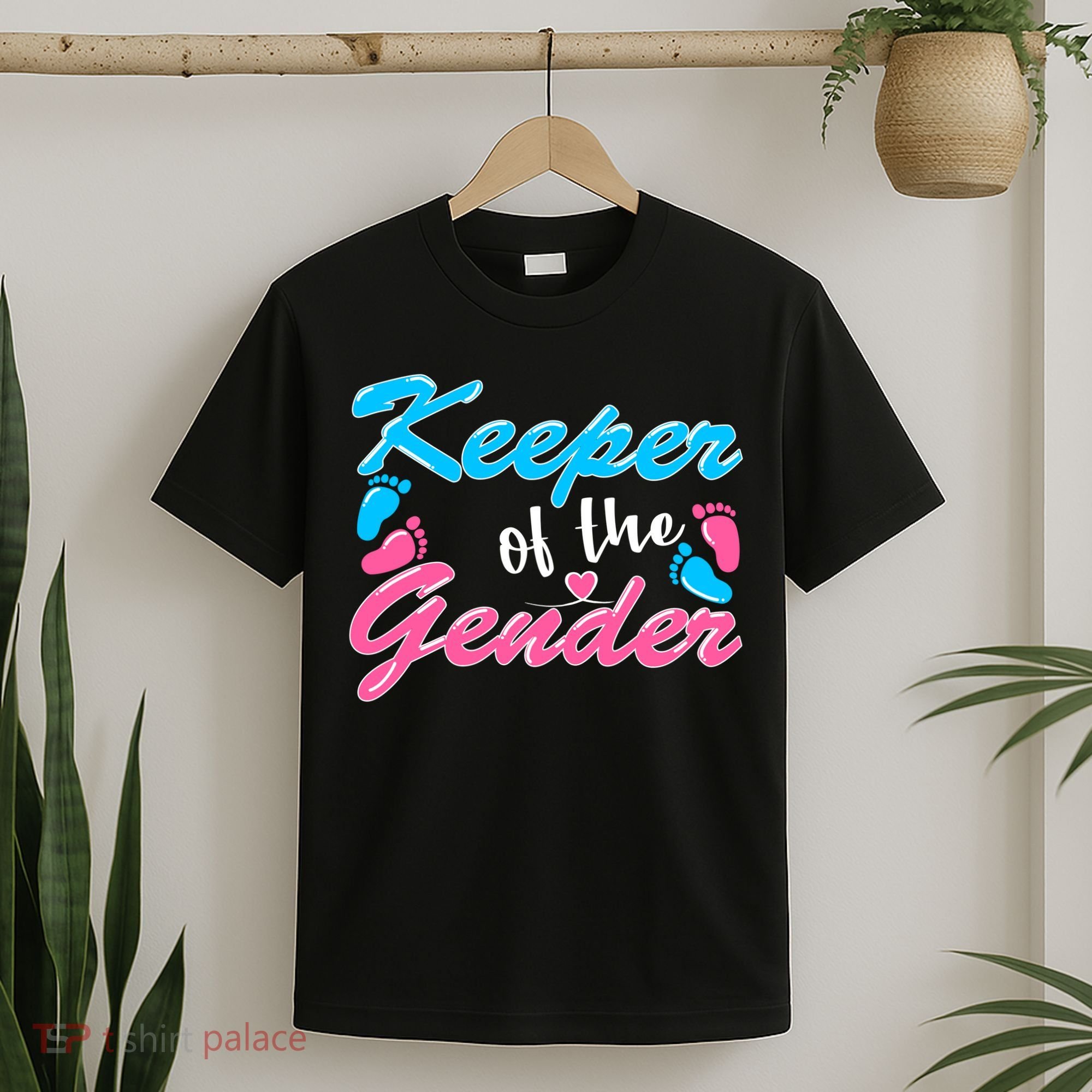 Keeper Of The Gender Baby Reveal Party T-Shirt