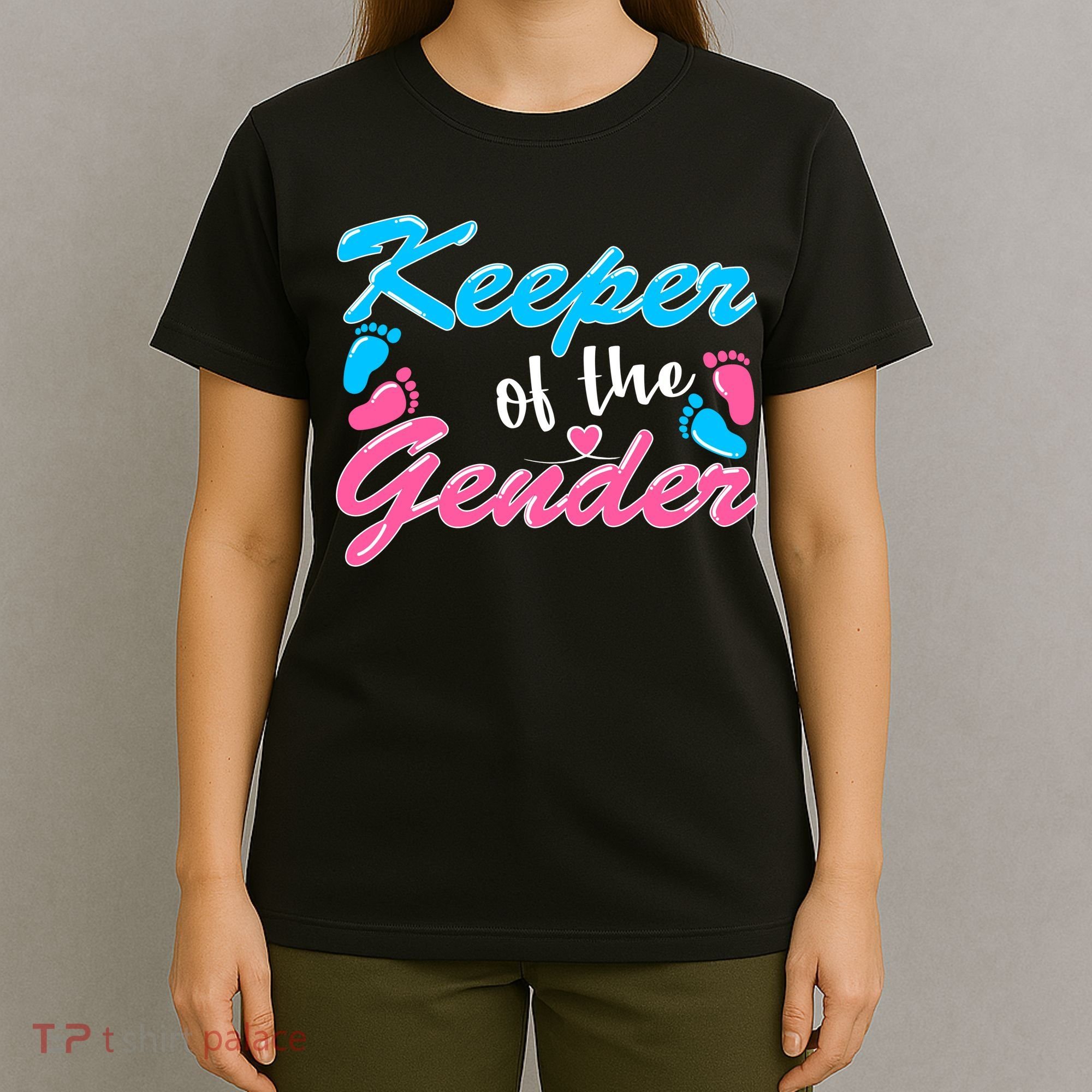 Keeper Of The Gender Baby Reveal Party T-Shirt