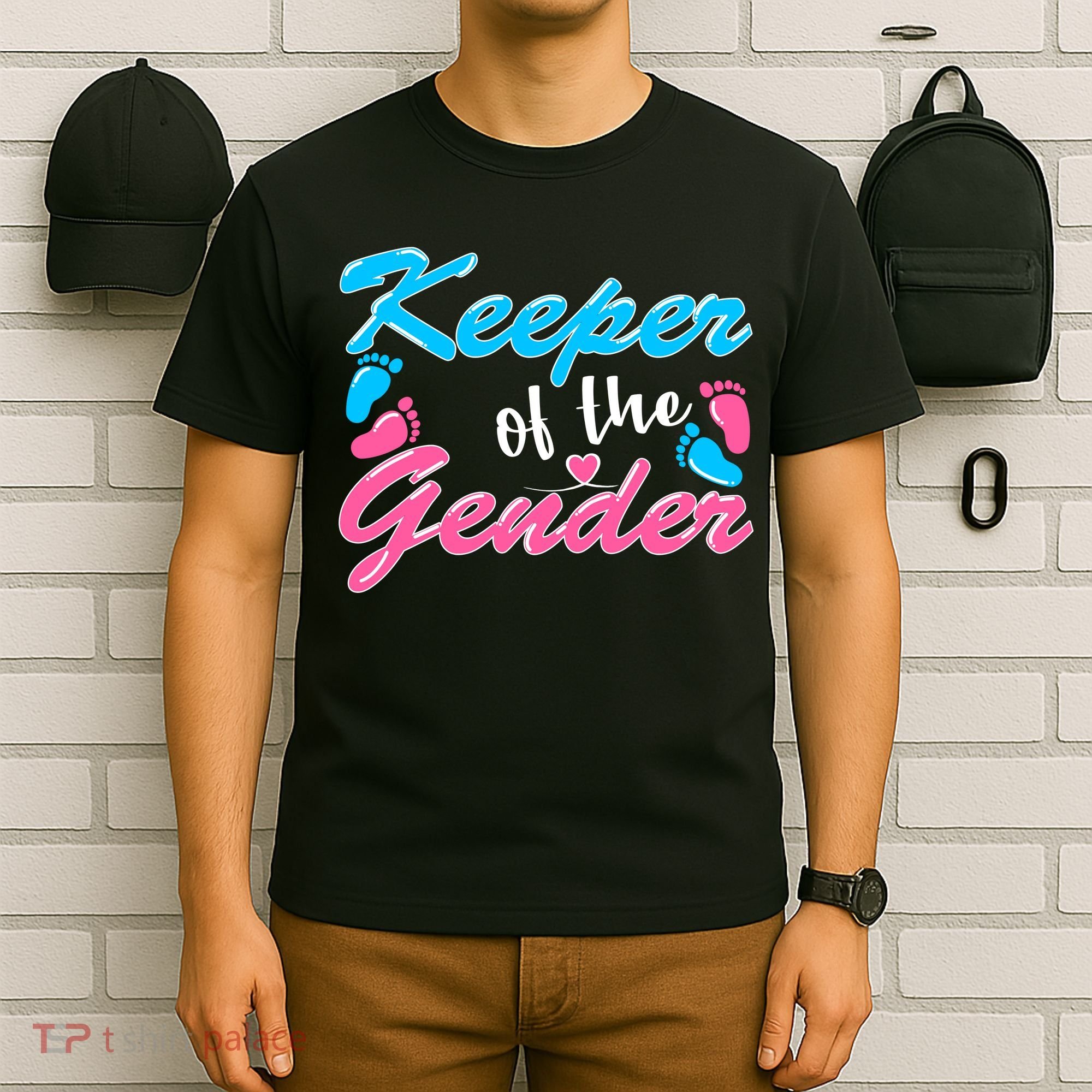Keeper Of The Gender Baby Reveal Party T-Shirt