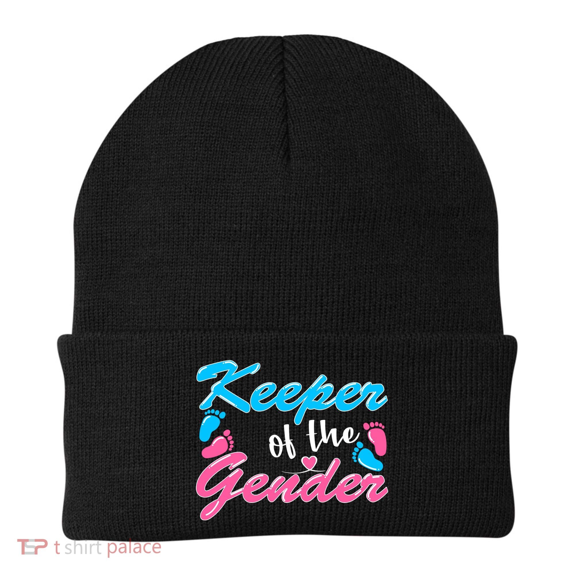 Keeper Of The Gender Baby Reveal Party Beanie