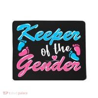 Keeper Of The Gender Baby Reveal Party Mousepad thumb 0