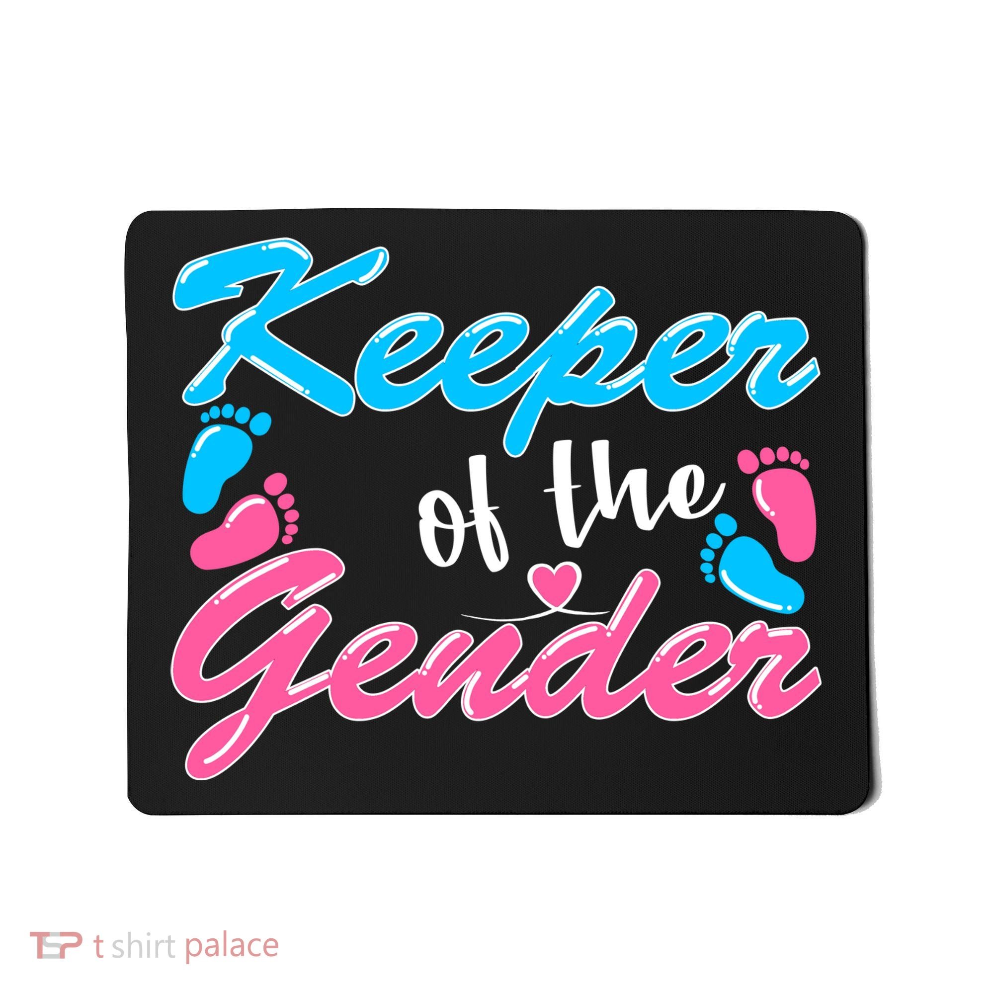 Keeper Of The Gender Baby Reveal Party Mousepad
