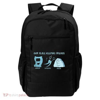 Keeping Friends Scissors Paper Rock Backpack