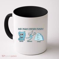 Keeping Friends Scissors Paper Rock Coffee Mug thumb 0