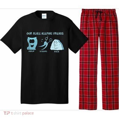 Keeping Friends Scissors Paper Rock Pajama Set