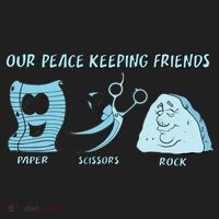 Keeping Friends Scissors Paper Rock Tumbler thumb 3