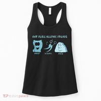 Keeping Friends Scissors Paper Rock Women's Tank Top thumb 0