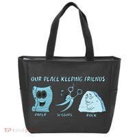 Keeping Friends Scissors Paper Rock Tote Bag thumb 0