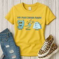 Keeping Friends Scissors Paper Rock Women's T-Shirt thumb 3