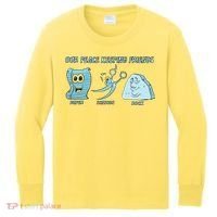 Keeping Friends Scissors Paper Rock Kids Long Sleeve Shirt thumb 0