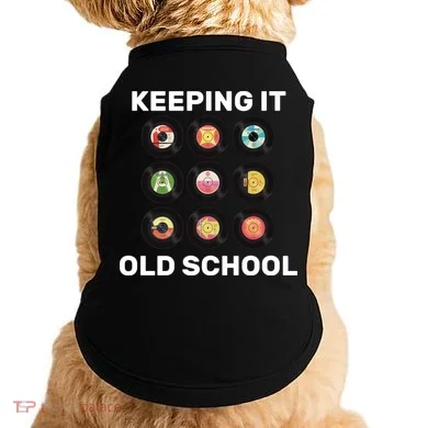 Keeping It Old School Doggie Tank