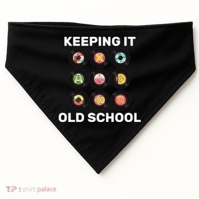 Keeping It Old School USA-Made Doggie Bandana