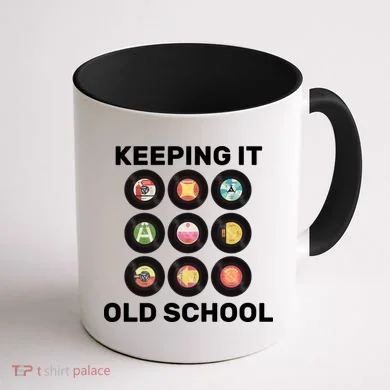 Keeping It Old School Coffee Mug back