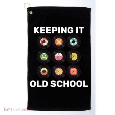 Keeping It Old School Golf Towel