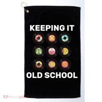 Keeping It Old School Golf Towel thumb 0