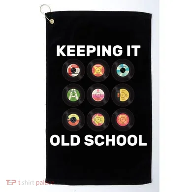 Keeping It Old School Golf Towel