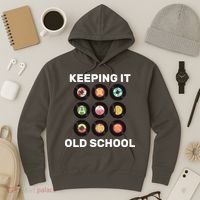Keeping It Old School Hoodie thumb 3