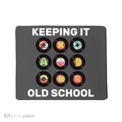 Keeping It Old School Mousepad